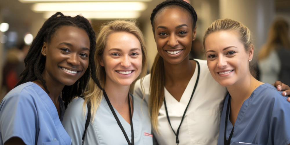 A nurse professional giving holistic nursing care to the elderly.